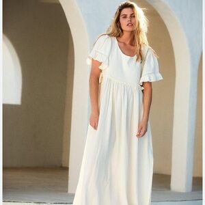 NWT free people La vie ivory dress